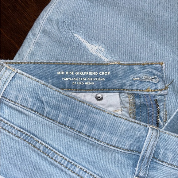 Universal Thread Mid Rise Crop Jeans size 4/27 R - Picture 5 of 13